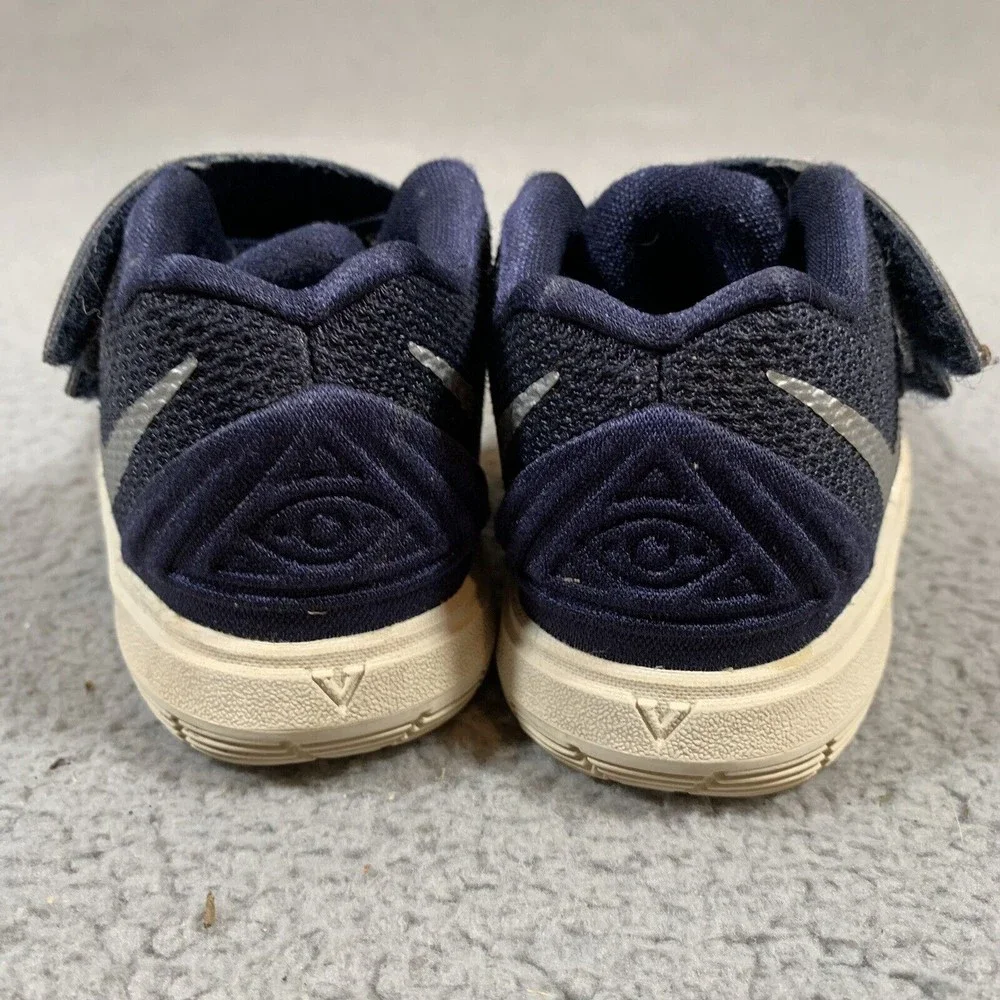 Kids Nike Kyrie‎ Irving 5 Navy Blue Basketball Shoes AQ2458-900 Toddler Size 5C